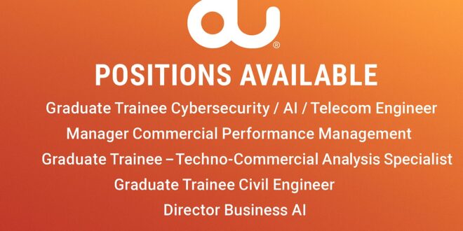 du Careers UAE | Telecom & Graduate Trainee Jobs