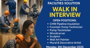 Walk In Interview at Al Ghurair Facilities Solution