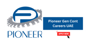 Pioneer Gen Cont Careers UAE 2026