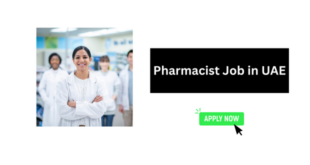Pharmacist Job in UAE